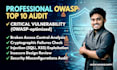 perform web penetration testing and vulnerability assessment report