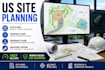 design US site planning, drainage plan, grading and driveway plans