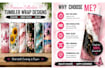 design custom tumbler wraps