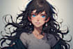 paint a professional anime manga character illustration