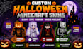 create haloween minecraft character horror creepy gaming and minecraftavatar