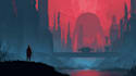 paint concept art, sci fi illustration and sci fi art
