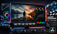 do professional color grading video and color correction