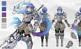 do anime jrpg and dnd style character concepts