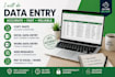 do accurate data entry, copy paste, web research and excel data entry
