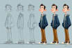 design cute cartoon characters