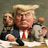 make you political funny cartoon portrait