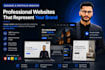 design personal portfolio or business portfolio website
