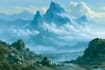 do fantasy landscape illustrations