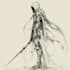 sketch fantasy character concept art