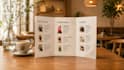 design a premium cafe and restaurant menu