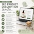 write SEO product descriptions that boost sales for shopify, amazon