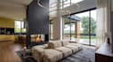rezoning villa property visual,redesign interior, hillside residential building
