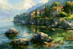 landscape oil painting art