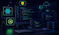 do custom javascript react and node js web development