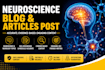 write neuroscience  blog content and article