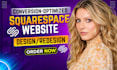 build squarespace website, design or redesign squarespace website, landing page