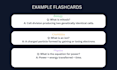 create clear and concise flashcards from your notes