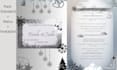papeterie mariage sur le theme hivers