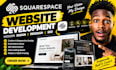 squrespace website development modern website design redesign square space seo