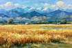 landscape oil painting art
