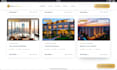 design a modern real estate business website