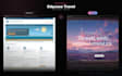design a professional animated travel agency website for your travel agency