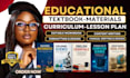 do booklet textbook workbook and education learning materials in canva or adobe
