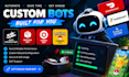 build a custom auto checkout, restock bot, target bot, pokemon bot