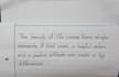 write anything by hand with neat handwriting