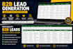do b2b leads, google map lead generation, lead scraping and web research