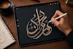 design a custom arabic calligraphy logo and monogram art