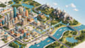 do stunning tourist, city, travel guide and site plan maps