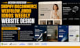 design redesign website via shopify bigcommerce webflow jimdo ionos weebly duda