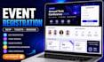 create wix event registration website ticket booking rsvp landing page setup