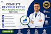 provide expert medical billing, ar follow up, denial management and rcm services