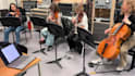 record live string section, violin, viola, cello and contrabass for your project