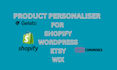 setup zepto customily customify teeinblue product personalisation printegy store