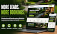 design a landscaping website lawn care website that gets more leads