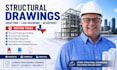design structural engineer drawings, cad drafting, and blueprints in texas