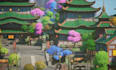 stylized low poly ue5 game environment open world map level design 3d game asset