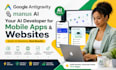 build google antigravity manus ai mobile app and website