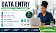 excel data entry, PDF to excel, web research and copy paste