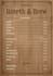 design a professional menu