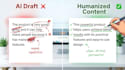humanize, edit and proofread ai generated content