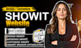 design,redesign, customize showit website or showit template with blog and seo