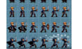 create 2d pixel game art in godot unity for pc mobile