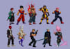 pixel art animation pixel art character pixel animation sprite sheet pixel