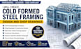 create cold formed steel framing design and shop drawings