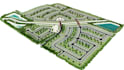 remodel 3d master plan,architecture landscape, residential layout plan,site plan